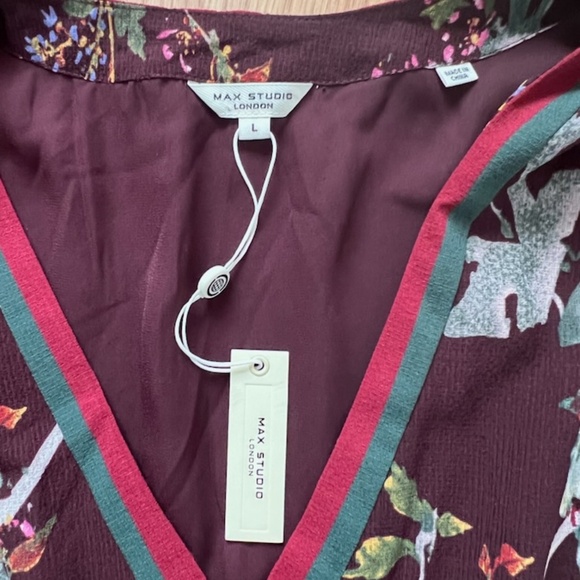 NWT Max Studio Maxi Boho Dress L SOLD!! - Picture 5 of 13